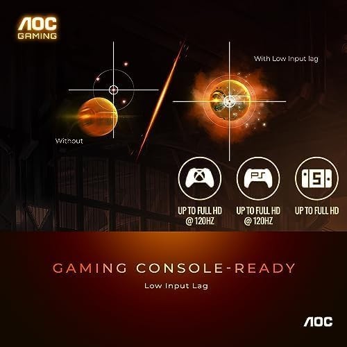 AOC Q27G3XMN 27" QHD Gaming Monitor, 2560x1440, Mini LED, 180Hz 1ms GtG,