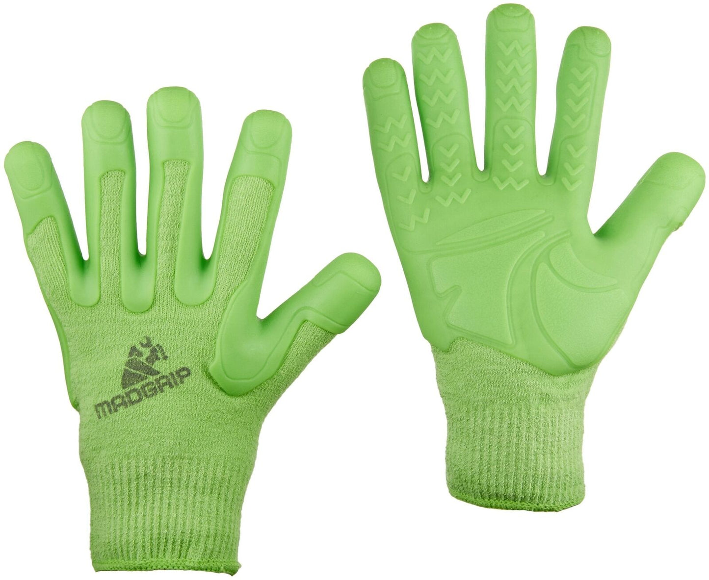 Mad Grip F100 Pro Palm Lawn and Garden Gloves, X-Small, Green