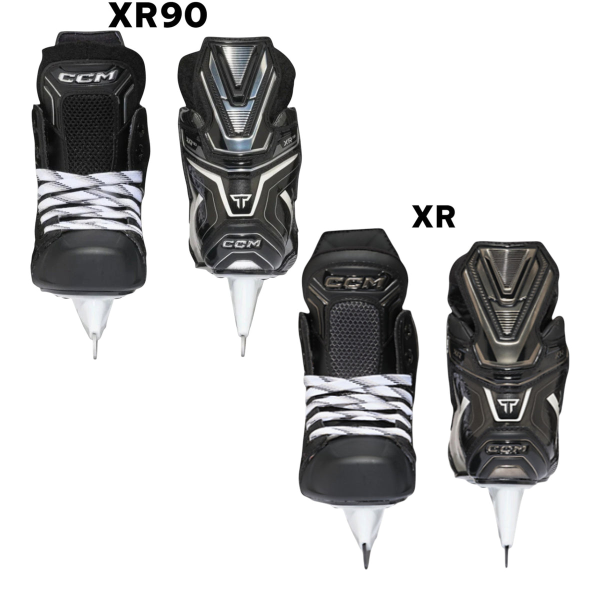 CCM Tacks XR, XR90, SKXR, SKXR90 Youth Ice Hockey Skates