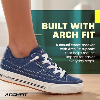 SKECHERS Arcade Arch Fit Arcata Navy Sneaker (177195) Women's Sizes NEW!!!