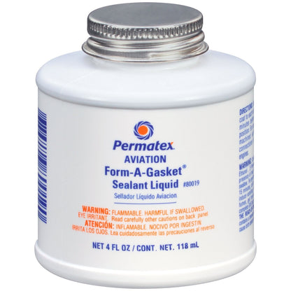 Permatex 80019-12PK Aviation Form-A-Gasket No. 3 Sealant, 4 oz. (Pack of 12)