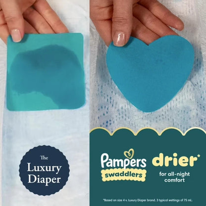Pampers Swaddlers Fragrance Free Baby Diapers Size 8, 58 Count , Free Shipping