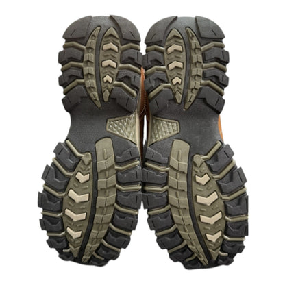 RBX Live Life Active Nitro Trekking Hiking Boots Brown & Green Men's