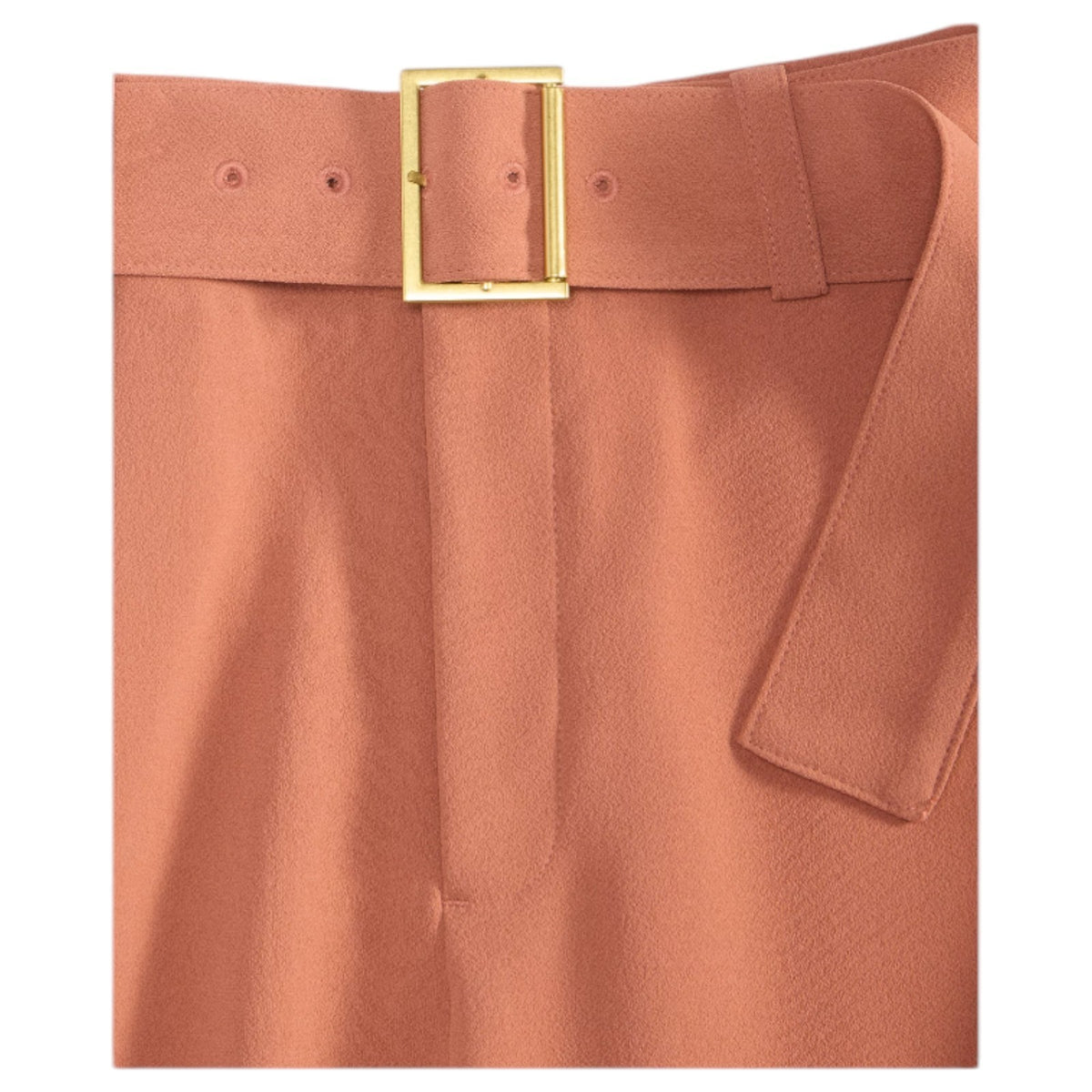 I.N.C. International Concepts Women's Belted High-Rise Wide-Leg Pants
