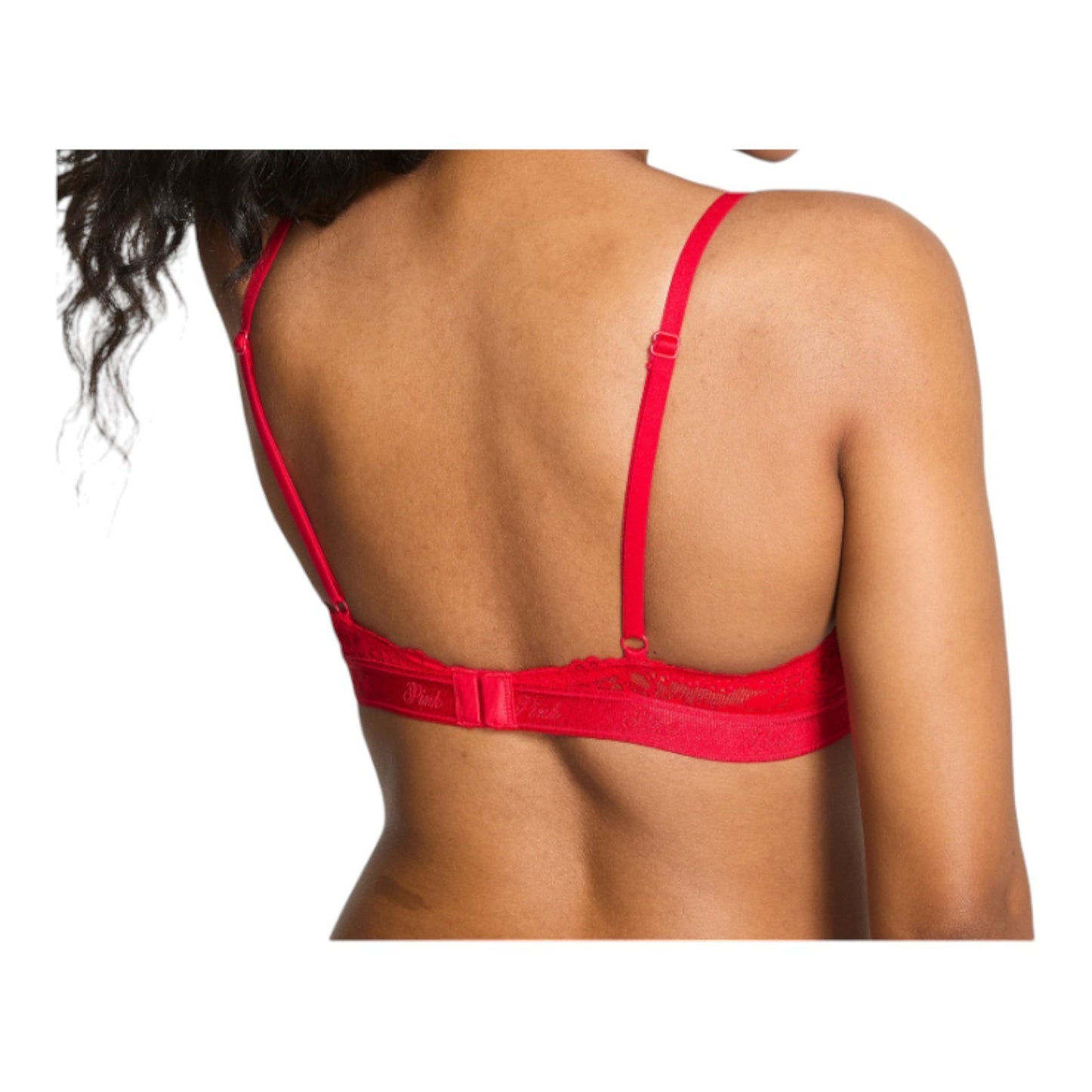 PINK Wink Lightly Lined Balconette Bra | Color: Red Pepper | Multiple Sizes