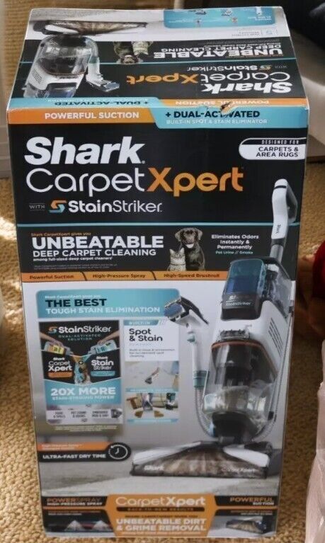 Shark EX201 CarpetXpert Stainstriker Deep Cleaning Corded Upright Carpet Cleaner