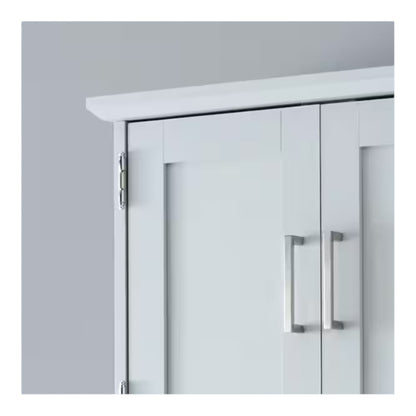 Glacier Bay 23 in. W x 8.5 D x 25.1 H Bathroom Storage Wall Cabinet w/ Shelf