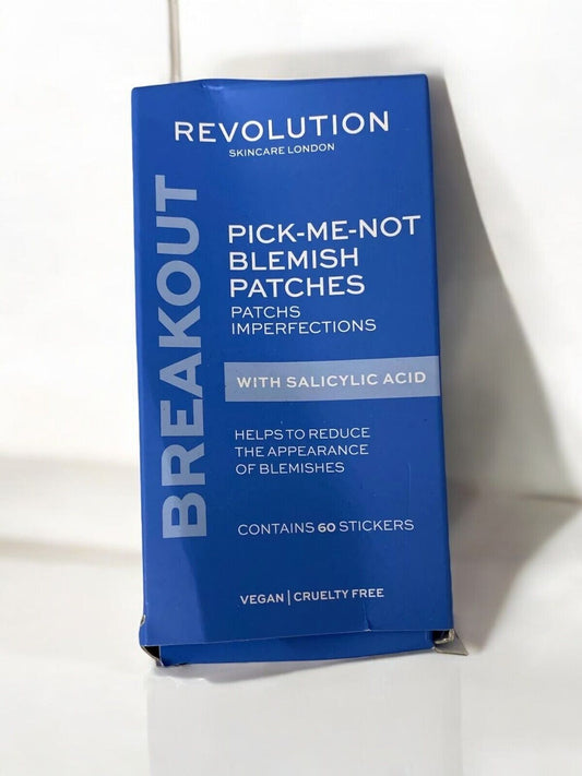 Makeup Revolution Breakout Pick-Me-Not Blemish Patches w/ Salicylic Acid, 60 ct