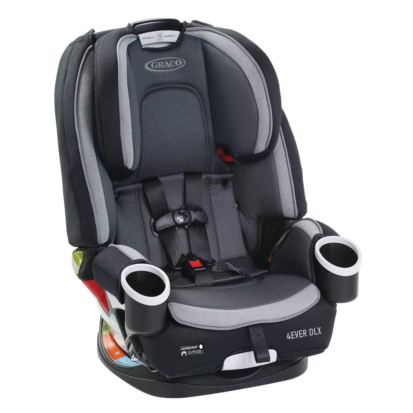 Graco 4EVER DLX SnugLock Grow 4-in-1 Convertible Car Seat - Richland