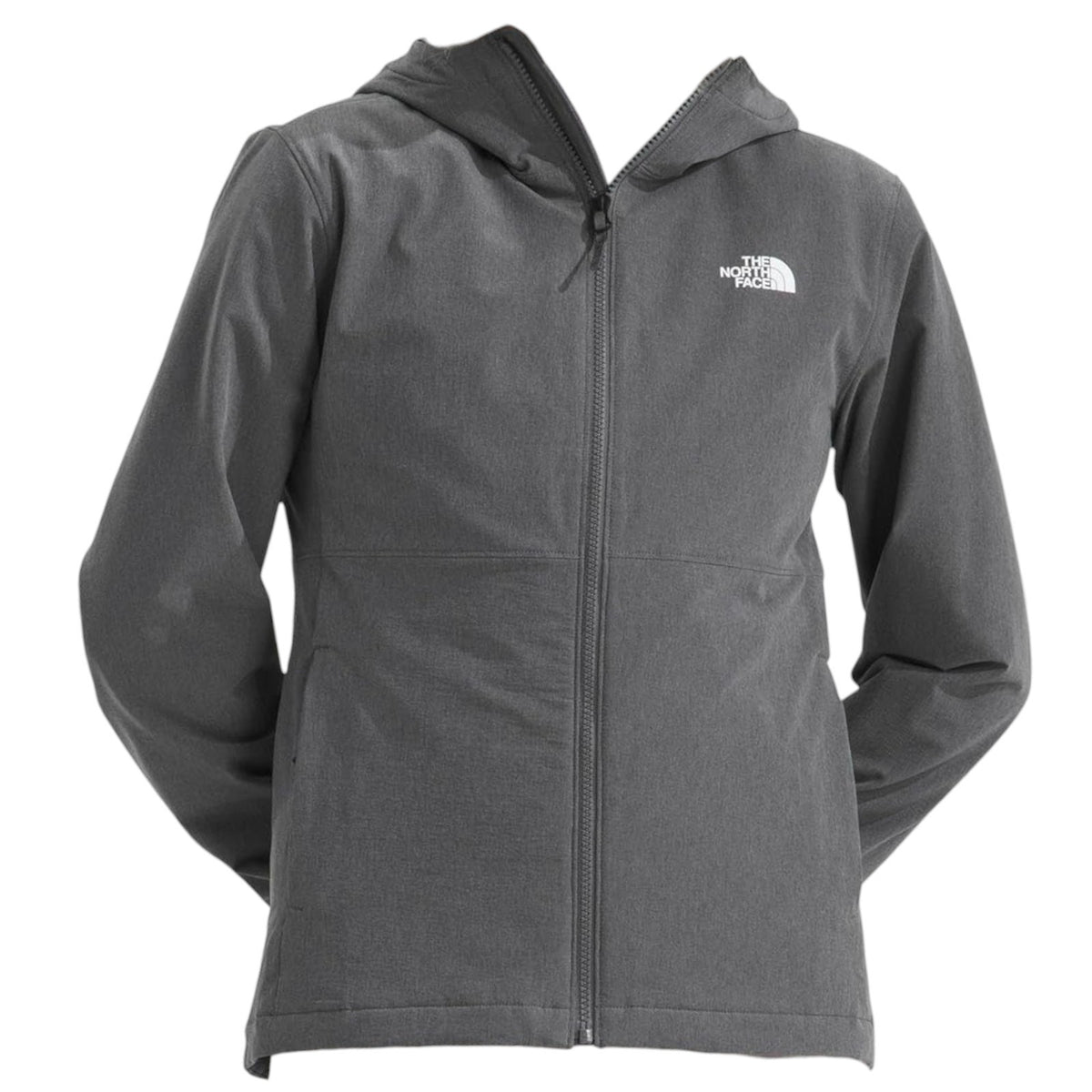 The North Face Women’s Shelbe Raschel Hoody Jacket Small Heathered Gray Windwall