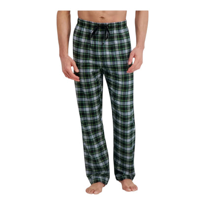 Hanes Men's Lightweight Yarn Dyed Flannel Sleep Pajama Lounge Pants for Men