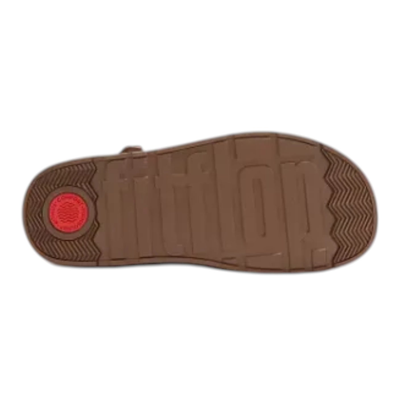 FitFlop Gen-ff Suede Shearling Loafer Back Strap Mule - Tan