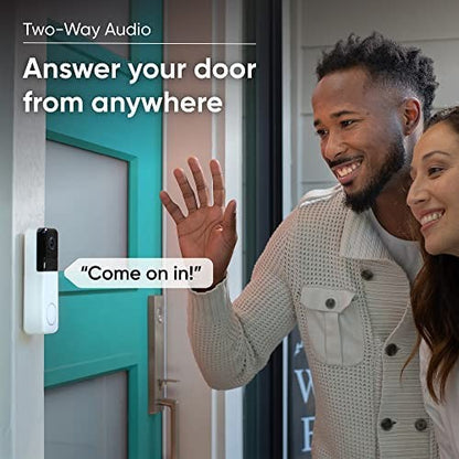 WYZE Wireless Video Doorbell Pro (Chime Included), 1440 HD Video, 1:1 Aspect Ra