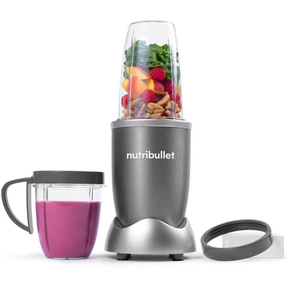 NutriBullet 8-Piece High-Speed Blender/Mixer System, Gray