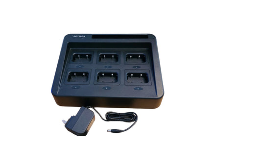 Retevis Walkie Talkie Charging Base up to 6 Batteries/Radios RTC48 (C9059H)