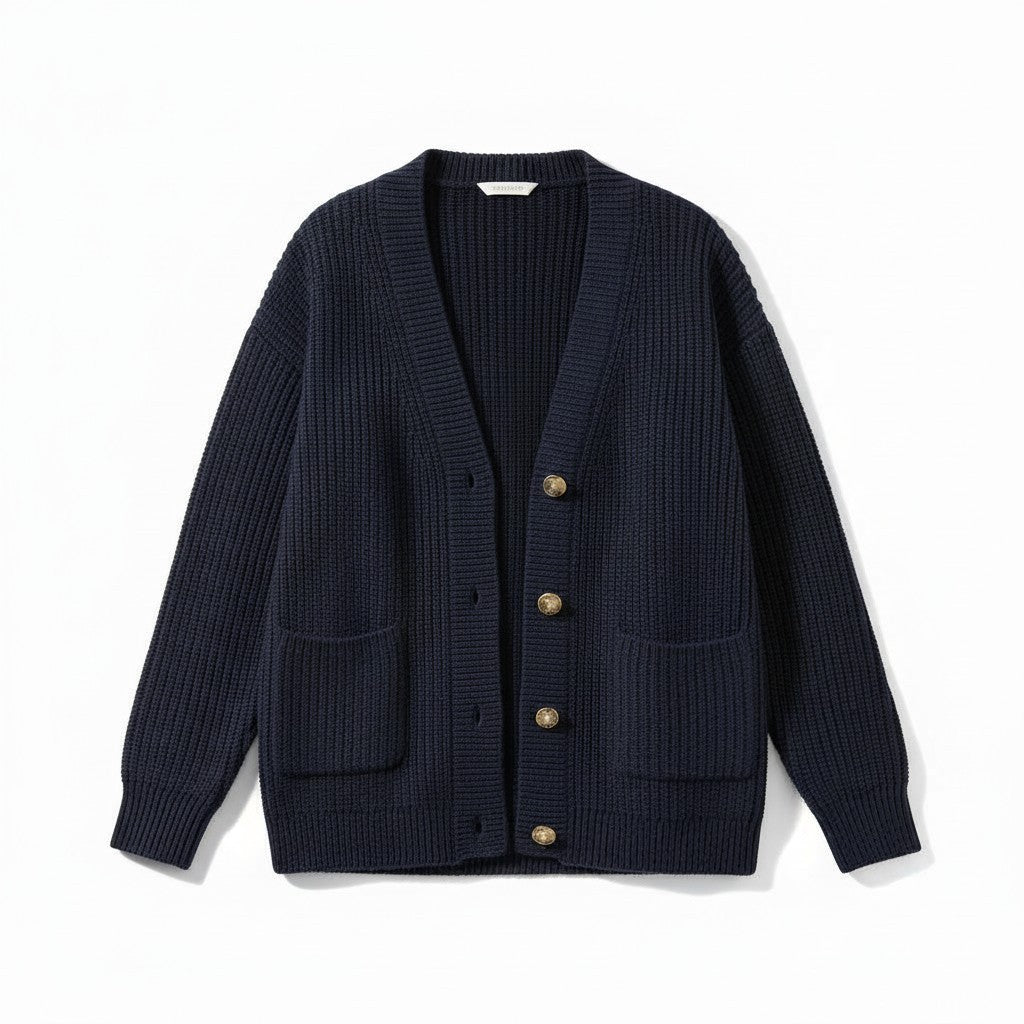 Sonoma Goods for Life Seattle Navy Button Front Cardigan Sweater Women’s