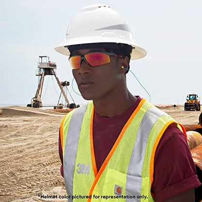 3M Hard Hat SecureFit H-800 Series Full Brim Style Safety Helmet with Uvicator