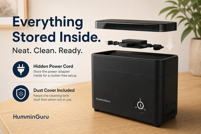 HumminGuru Ultrasonic Vinyl Record Cleaner HG01 - Brand New In Box NIB 12" LP