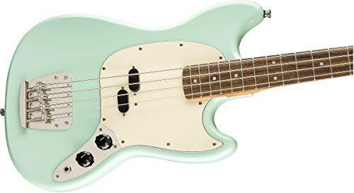 Squier Classic Vibe 50s Mustang Bass, Surf Green, Laurel Fingerboard