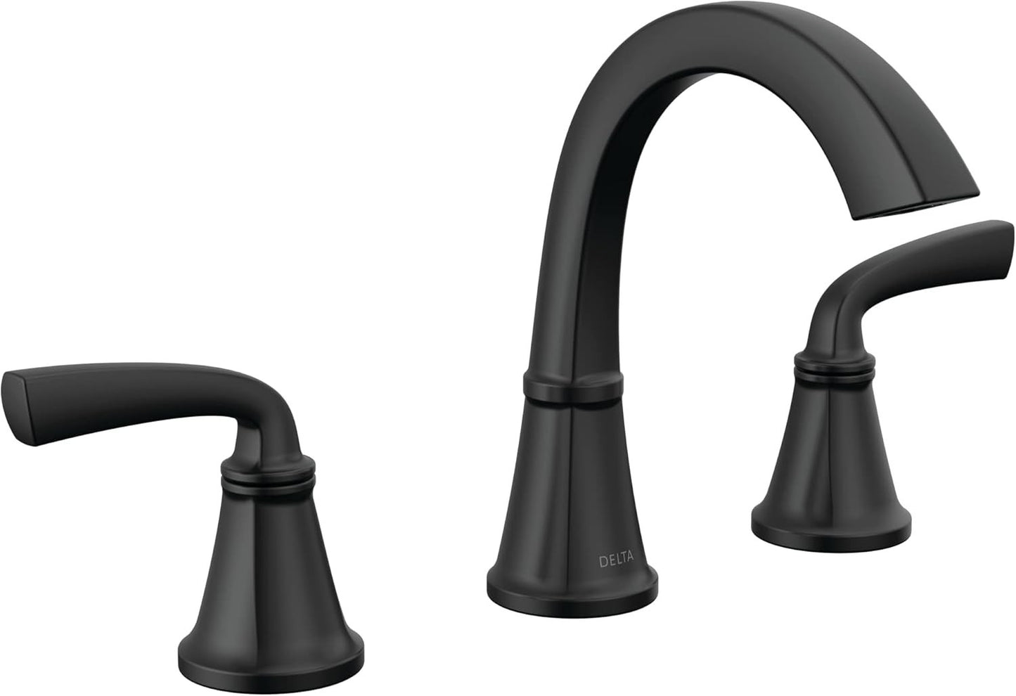 Delta 35864LF-BL Geist  Widespread Bathroom Faucet - Matte Black