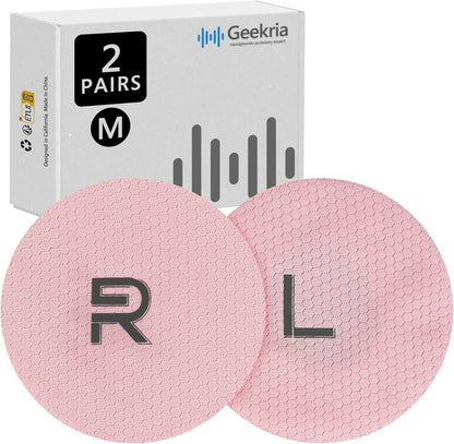 Geekria 2 Pairs Mesh Headphones Ear Covers, Product Safety Certified,  Pink - M