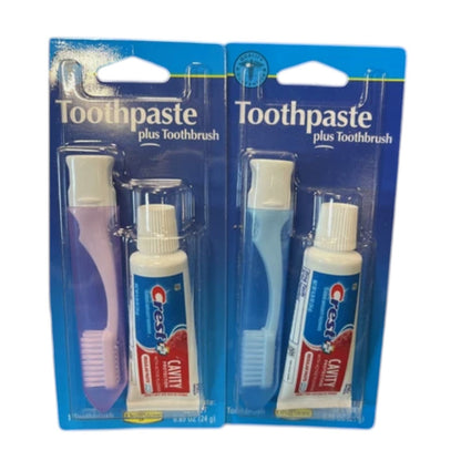 Lil' Necessities Colgate Toothpaste With Toothbrush 0.85 oz - Assorted Colors