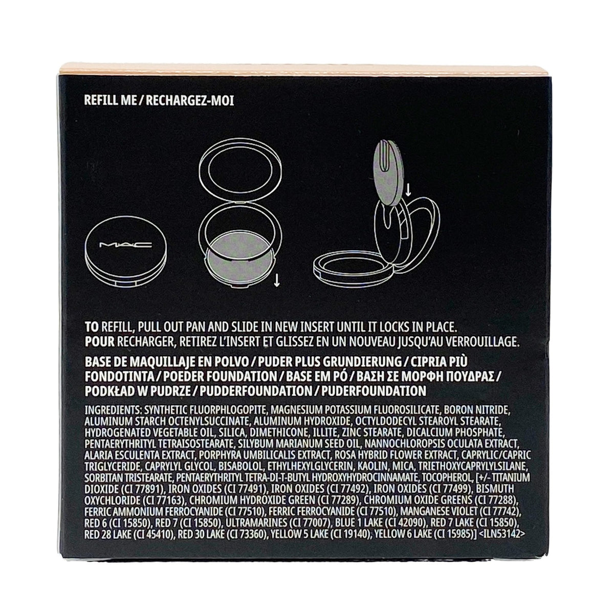 M.A.C Studio Fix Powder Plus Foundation 24 hr Oil Control Refillable - NW15 (Li