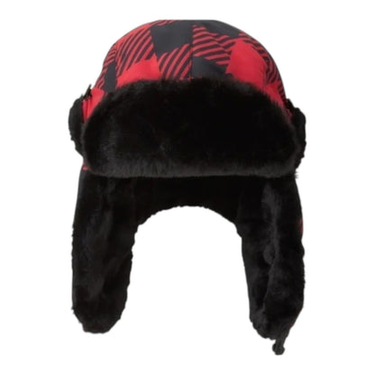Hurley National Winter Trapper Bomber Hat/Cap-Faux Fur Ear Flaps Men - One Size