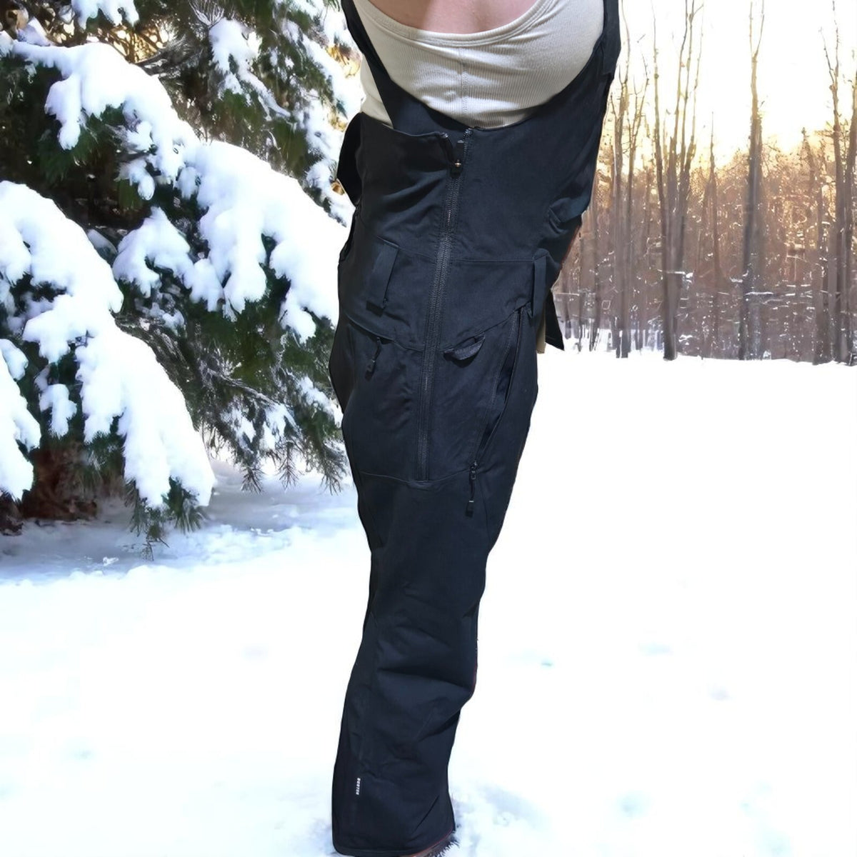 2026 Burton Women's Reserve 2L Stretch Short Bib Snowboard Pants 302661