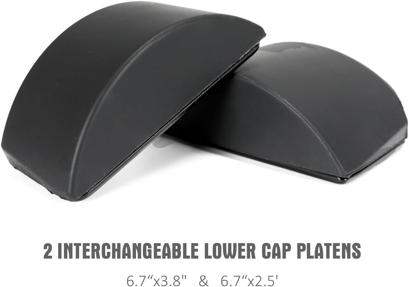 Hat Heat Press Machine for Caps with 2pcs Interchangeable Platens(6.7"x3.8", ...