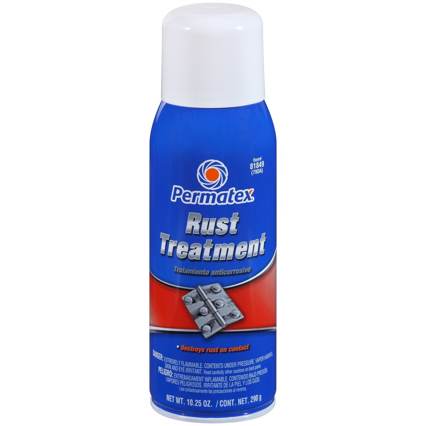 Permatex 81849-12PK Rust Treatment, 10.25 oz. net Aerosol Can (Pack of 12)