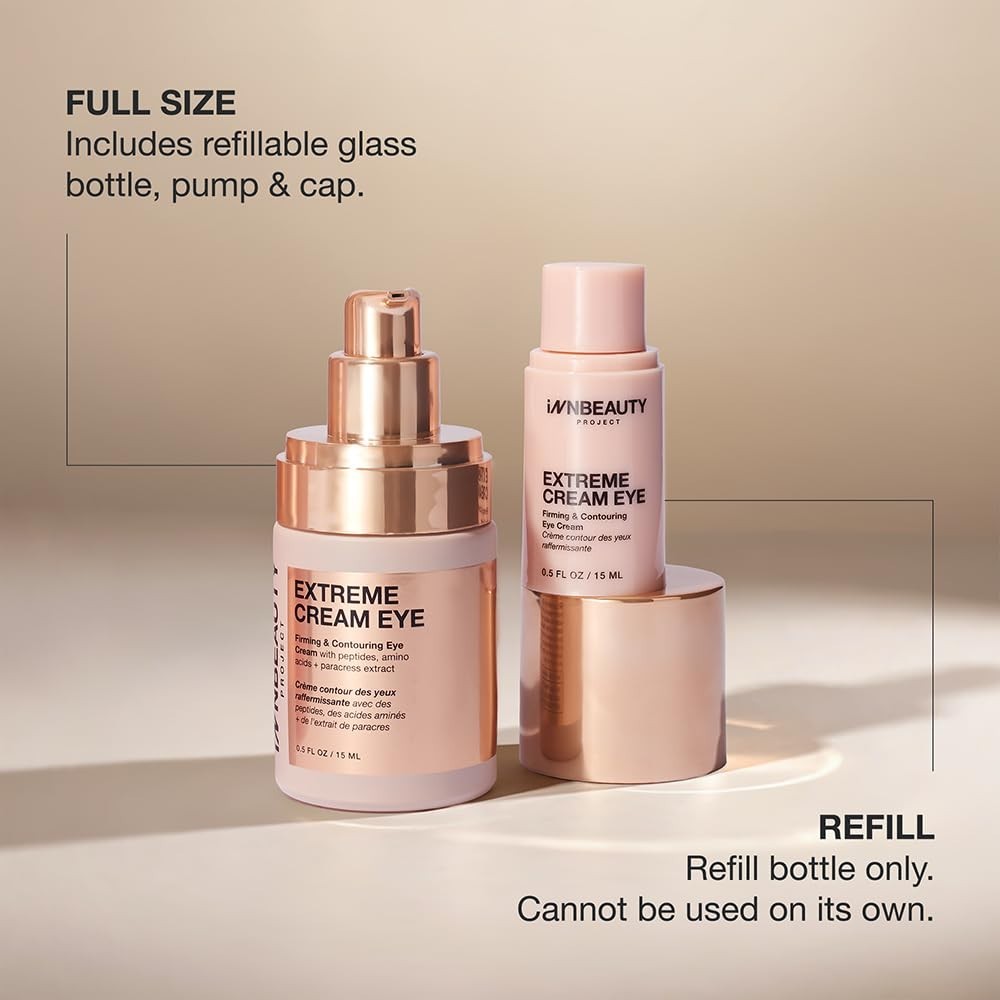 Eye Cream Extreme Refillable 0.5 oz 15 ml Innbeauty Project