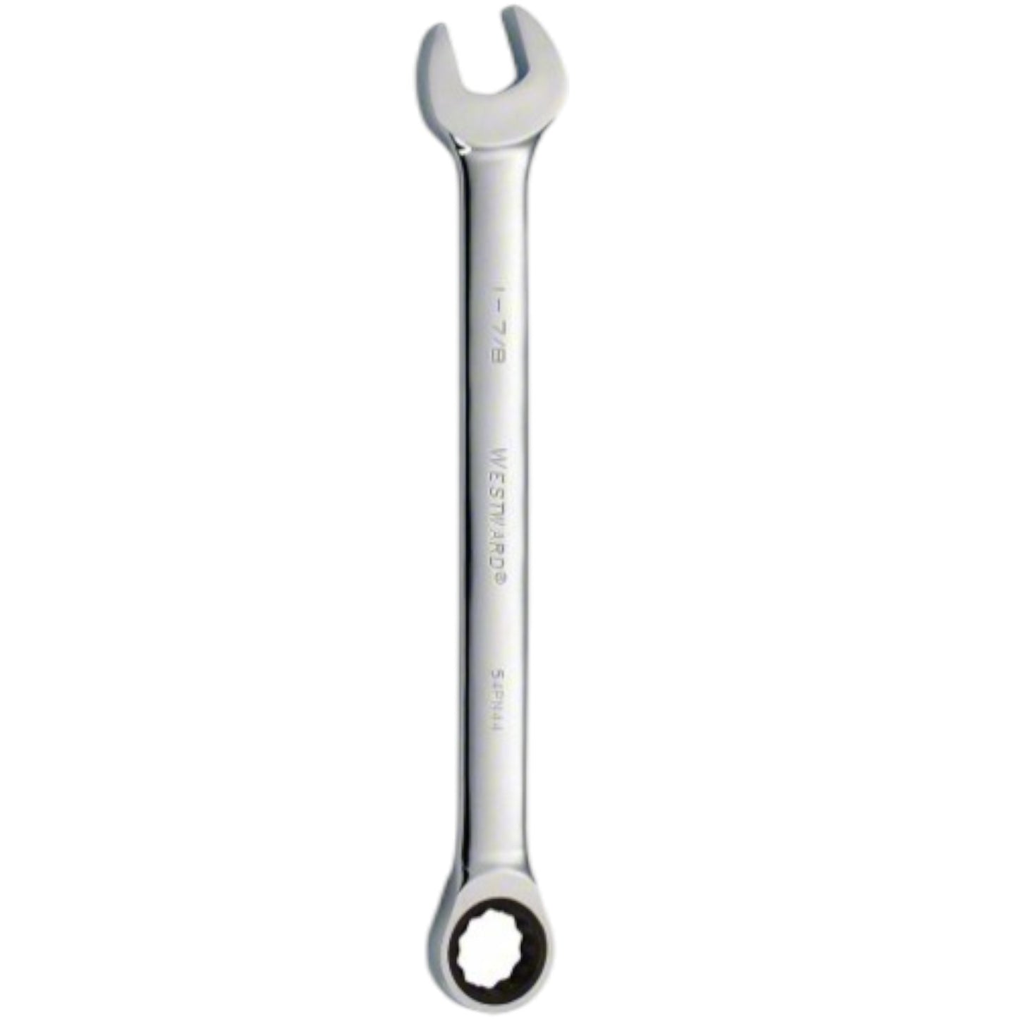 WESTWARD Combination Wrench: Alloy Steel, Chrome, 1 7/8 in Head Size 25 3/8, SAE