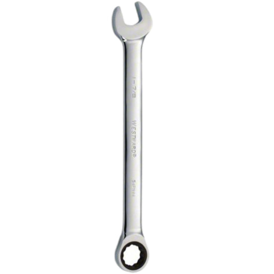 WESTWARD Combination Wrench: Alloy Steel, Chrome, 1 7/8 in Head Size 25 3/8, SAE