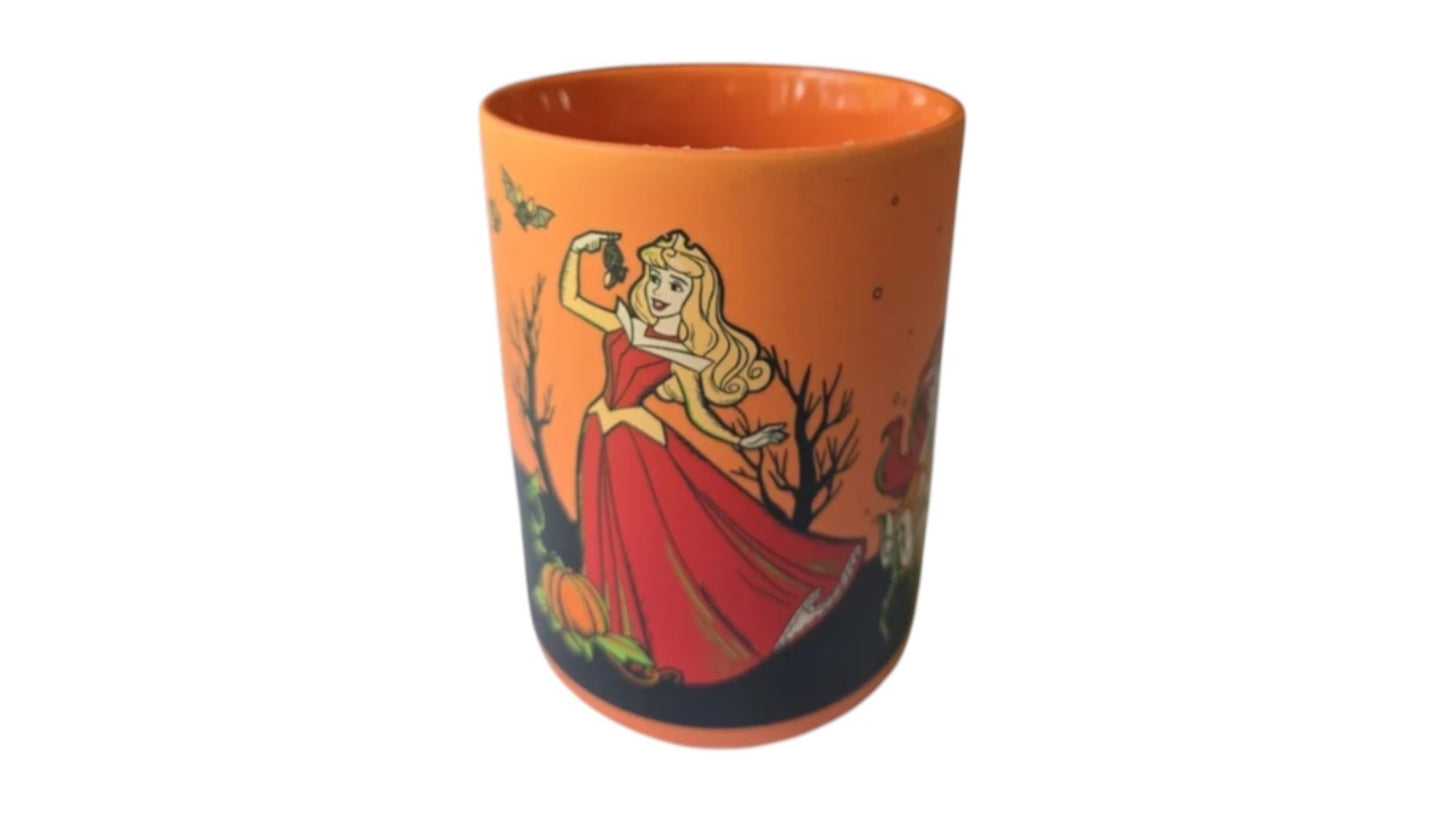 Disney Halloween Princess Soft Touch Mug Ariel, Snow White, Jasmine, Aurora