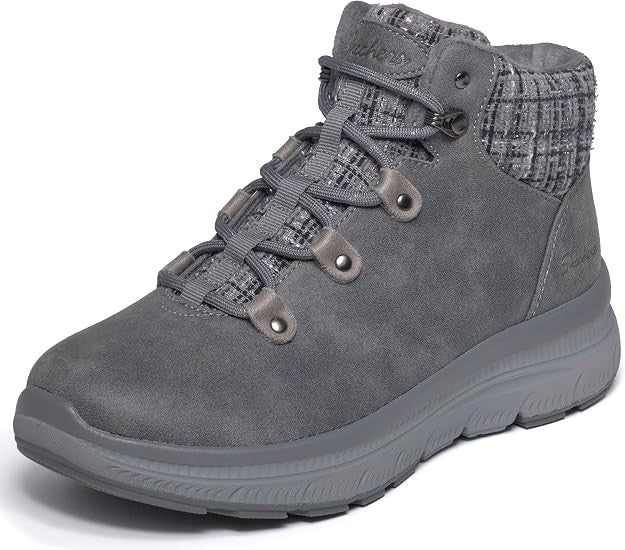 Women's Boots SKECHERS Summits Plus Boots - Birch Explorer, Charcoal or Chestnut