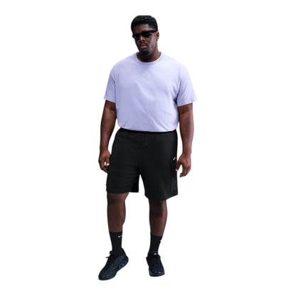 MENS NIKE CLUB FLEECE CARGO SHORTS FN3525-010 BLACK/BLACK/WHITE NEW-SIZE XXL