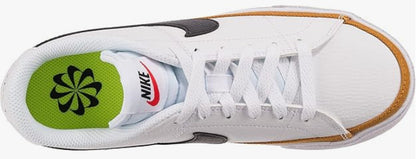 Nike Court Legacy Next Nature Women Shoe Wht/Blk/Desert Ochre - SZ 7 - DH3161100