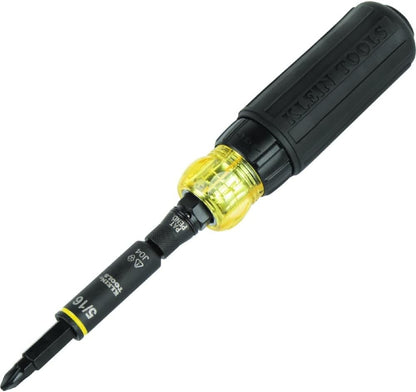 🛠️ Klein Tools 32500HDRT 11-in-1 Screwdriver/Nut Driver Ratcheting Impact-Rated