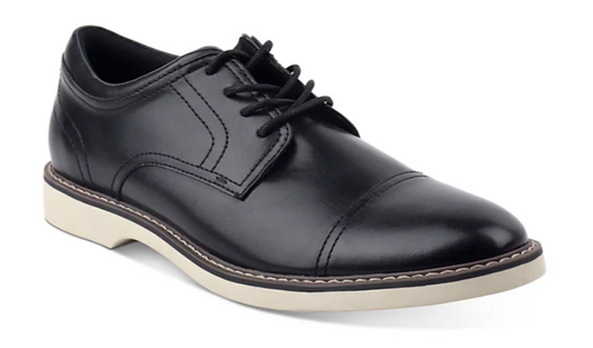 Alfani Mens Theo Faux Leather Casual and Fashion Sneakers