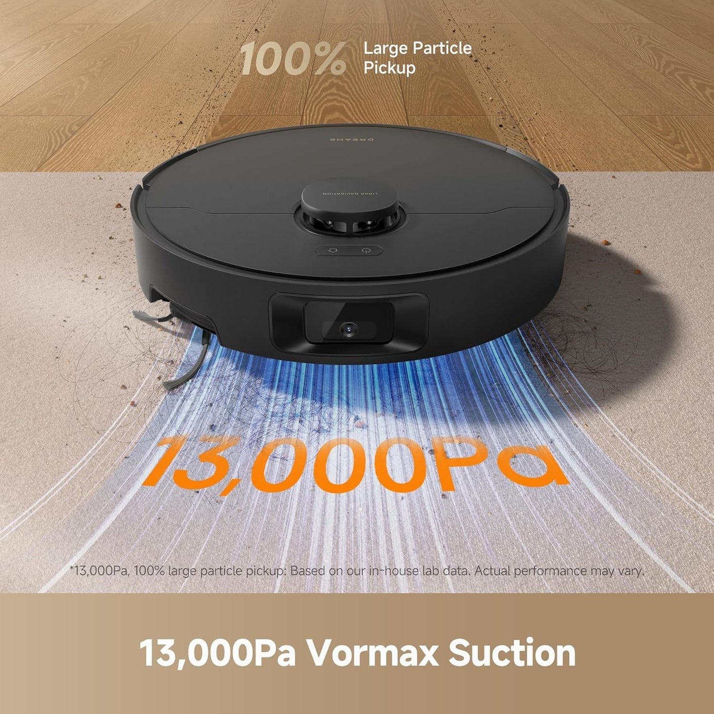 D20 Plus Robot Vacuum and Mop, 13,000Pa Suction, Self-Emptying with 5L Dust B...