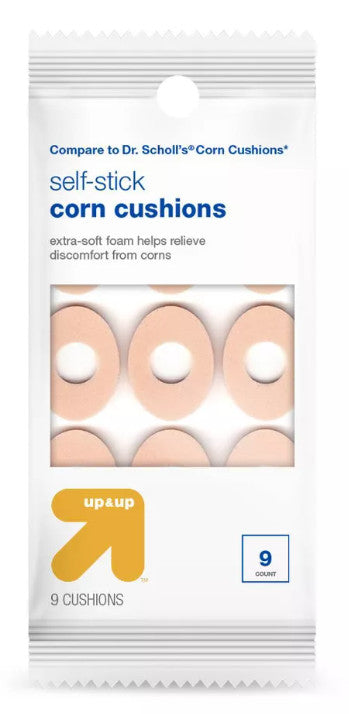 Corn Cushions 1 package of 9 Cushions. Free Shipping!!