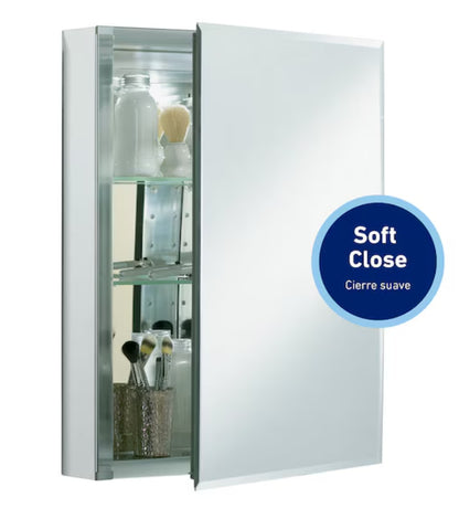KOHLER 20" x 26.125" Surface/Recessed Mount Mirrored Soft Close Medicine Cabinet