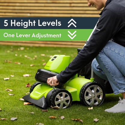GreenSweep Vac & Blow Compact 3 In 1 Vacuum, Blower & Mulcher For Small Yards