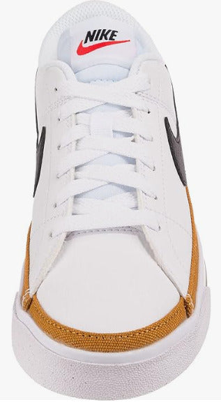 Nike Court Legacy Next Nature Women Shoe Wht/Blk/Desert Ochre - SZ 6 - DH3161100