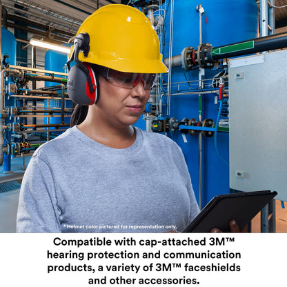 3M Hard Hat SecureFit H-700 Series Cap Style Safety Helmet with Uvicator Sensor