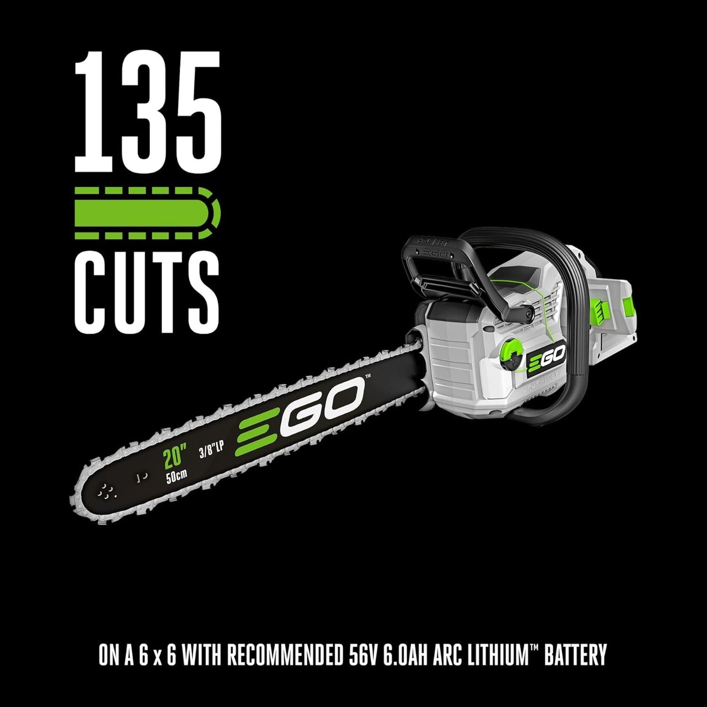 EGO CS2000 20" Chain Saw with Digital Display - Battery and Charger Not Included