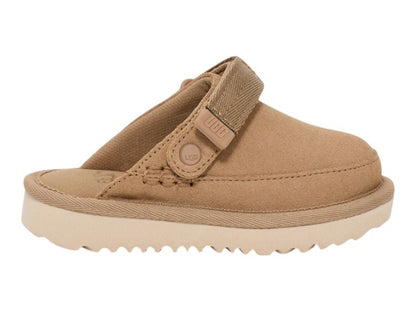 Ugg Kids' Goldenstar Clog Slippers US 4/5/6 BIG KID Sand/Chestnut/Black
