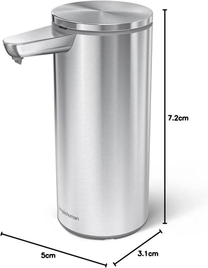 Simplehuman Large Rechargeable Automatic Soap Dispenser Touchless, 14oz