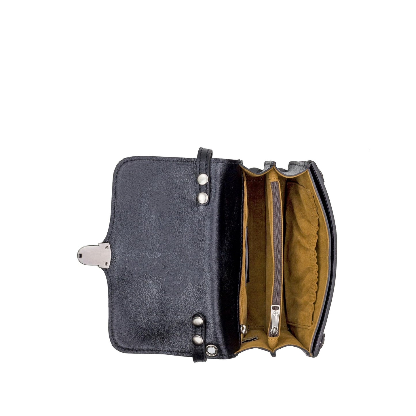 Patricia Nash Leather Crossbody Bag - Bianco Crossbody Organizer, 100% Full Gra